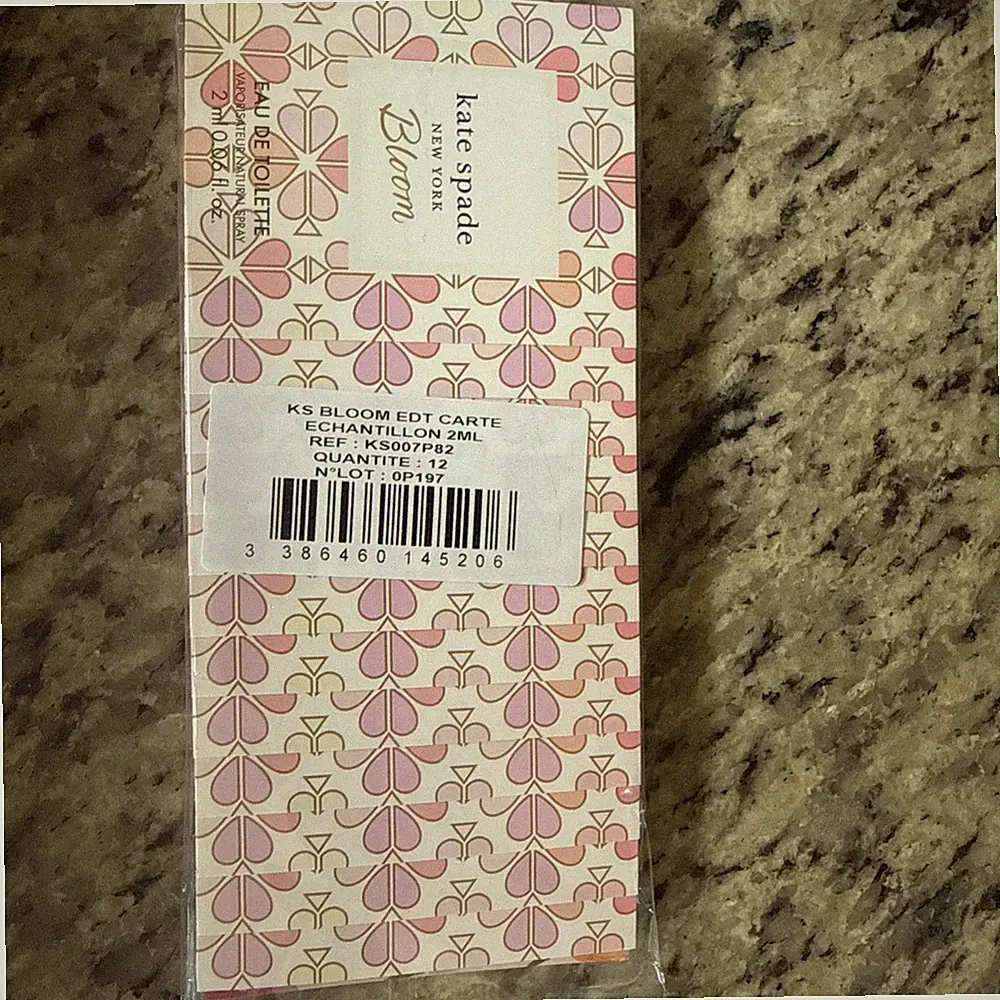 12x Kate Spade New York Bloom Eau de Toilette 0.06oz / 2mL spray sample perfume