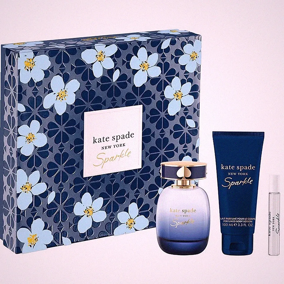 Kate Spade New York SPARKLE 3PC Women Eau De Parfum Intense Gift Set