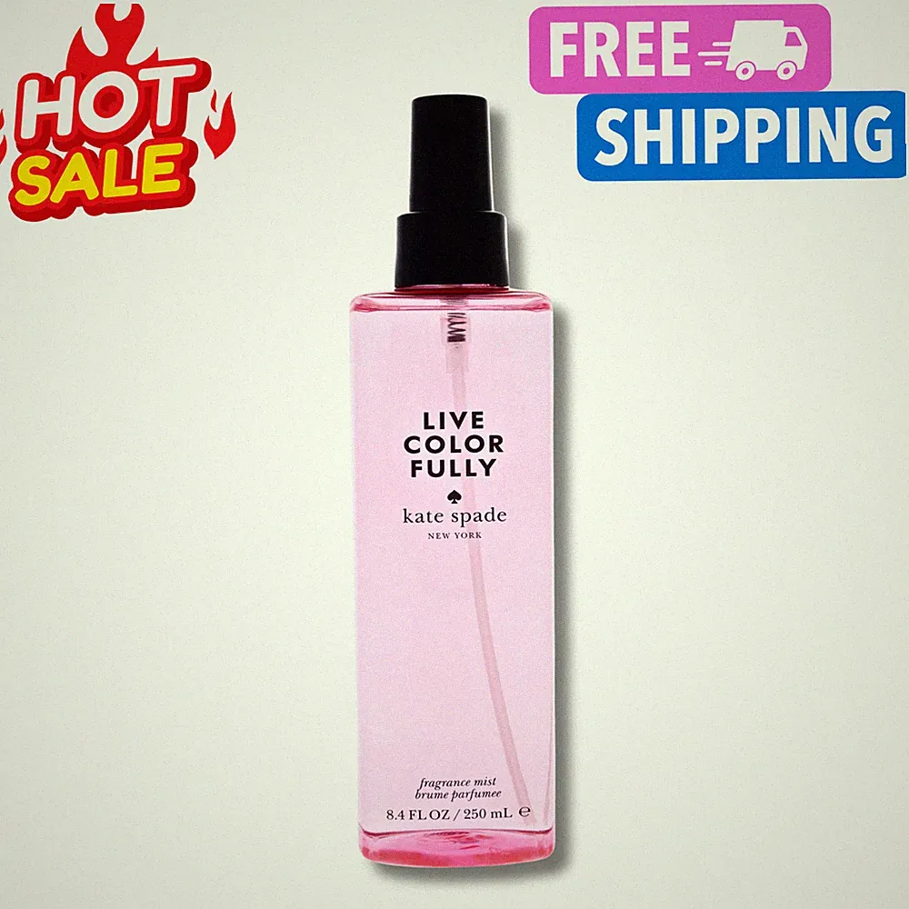 Live Colorfully Body Spray by Kate Spade for Women Body Spray 8.4 fl oz.